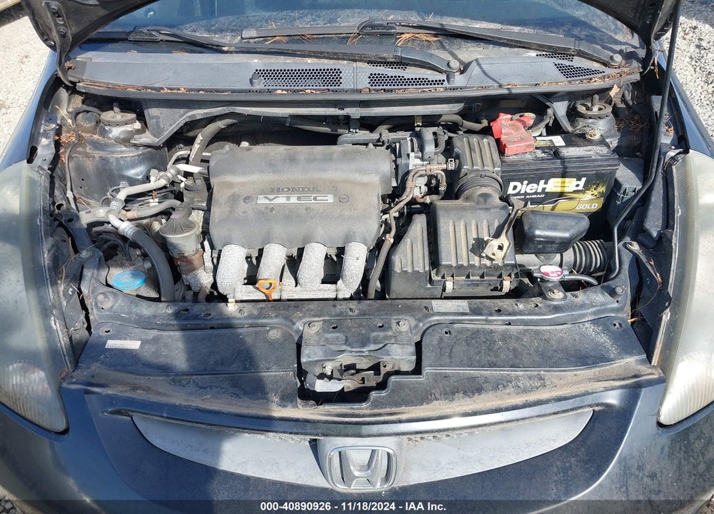 2007 HONDA FIT VIN: JHMGD38417S002137