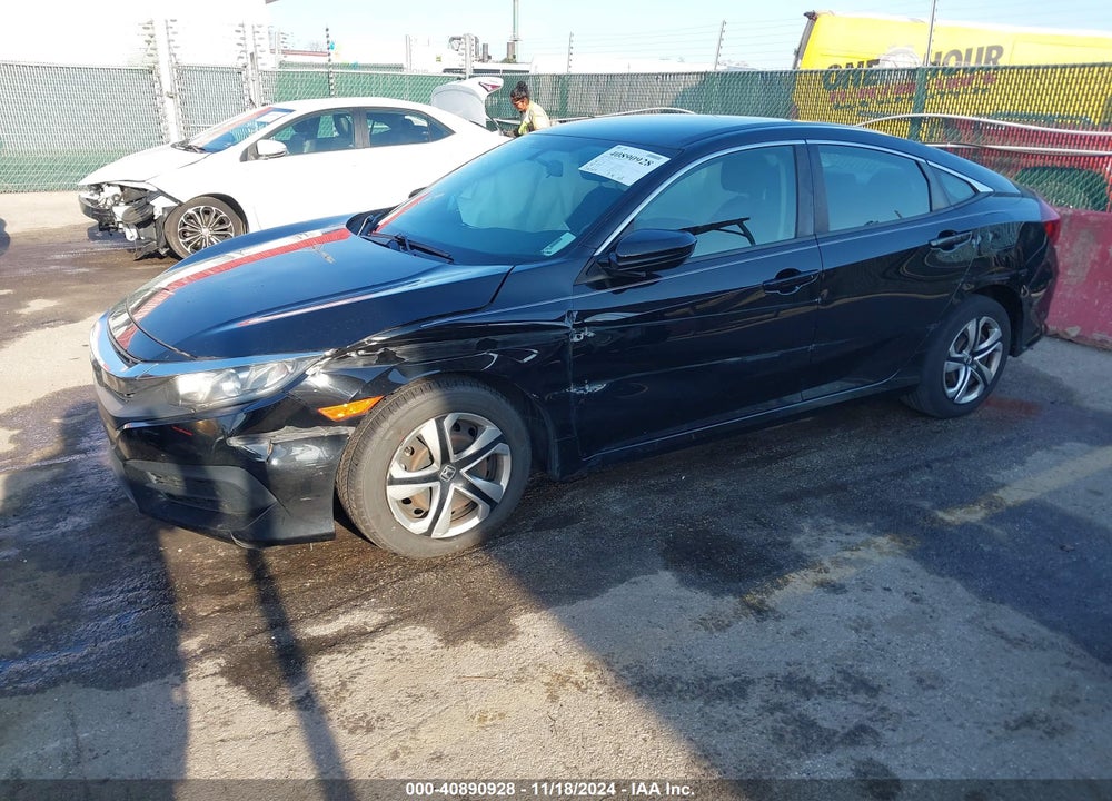 2018 HONDA CIVIC LX VIN: 2HGFC2F55JH610474