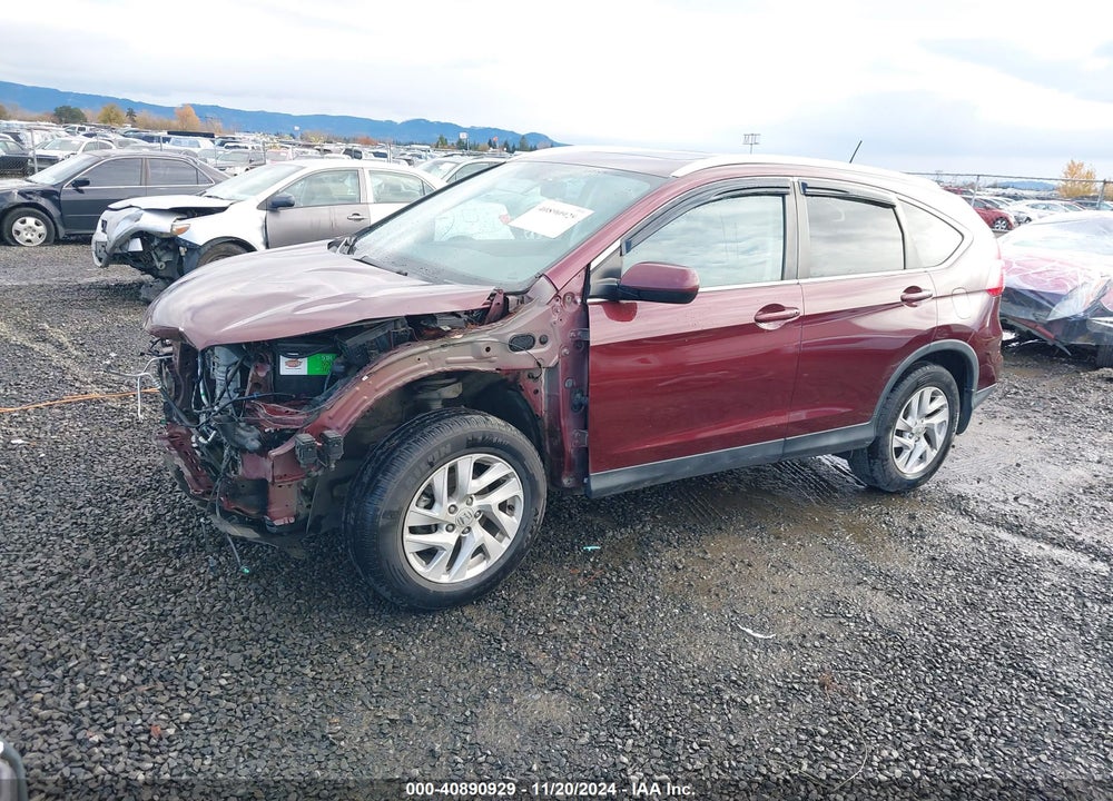 2016 HONDA CR-V EX-L VIN: 2HKRM4H76GH604430