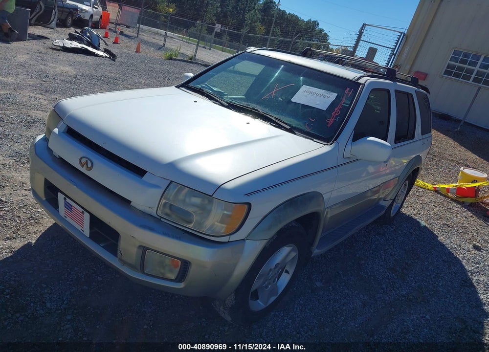 2001 INFINITI QX4 LUXURY VIN: JNRDR07Y61W105160