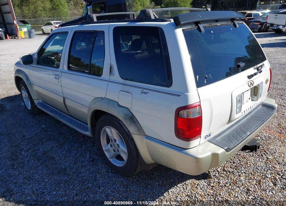 2001 INFINITI QX4 LUXURY VIN: JNRDR07Y61W105160