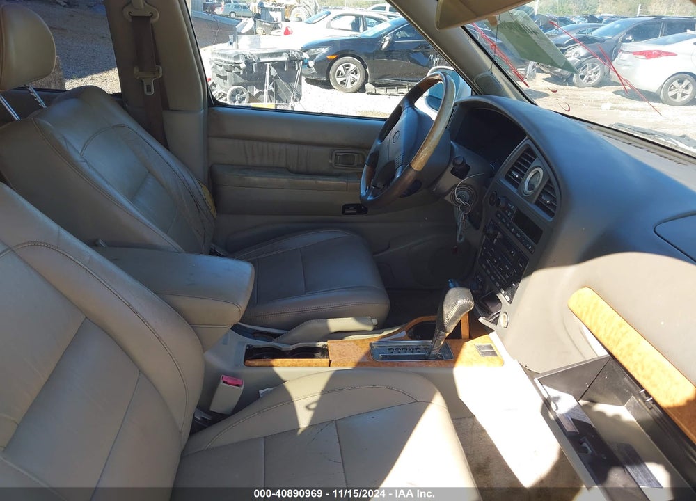 2001 INFINITI QX4 LUXURY VIN: JNRDR07Y61W105160
