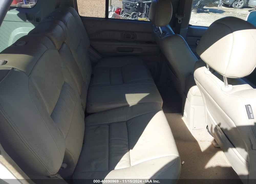 2001 INFINITI QX4 LUXURY VIN: JNRDR07Y61W105160