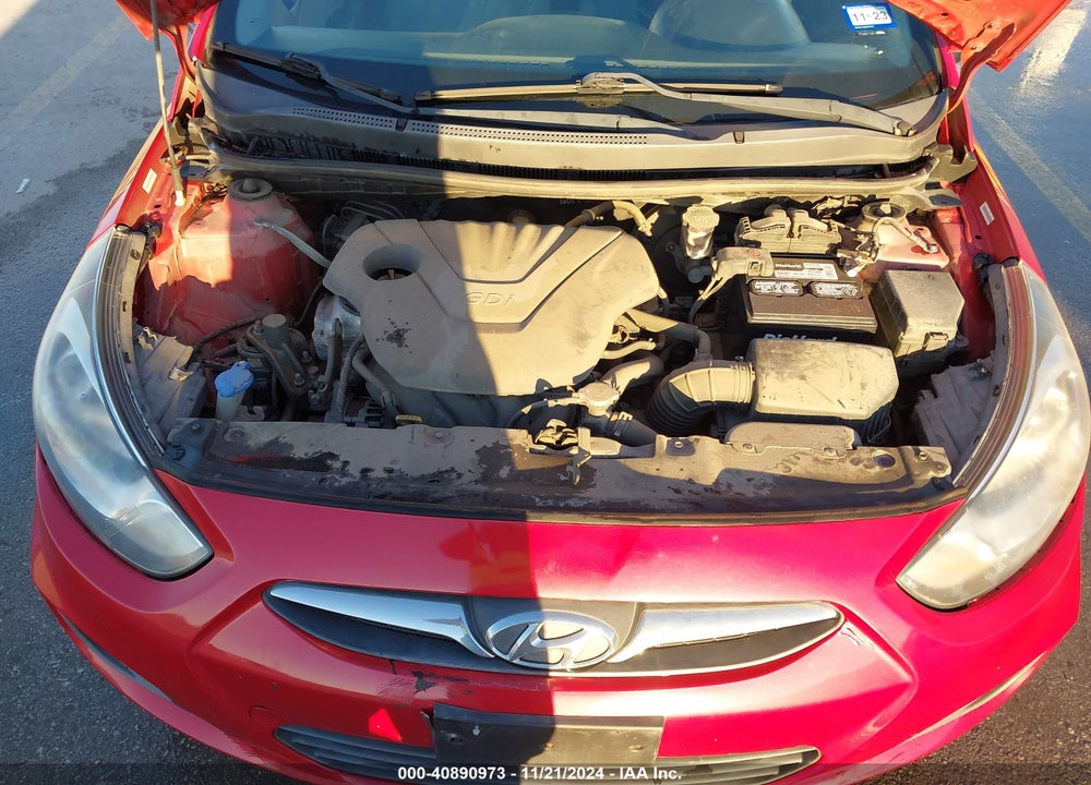 2013 HYUNDAI ACCENT GLS VIN: KMHCT4AE7DU350984