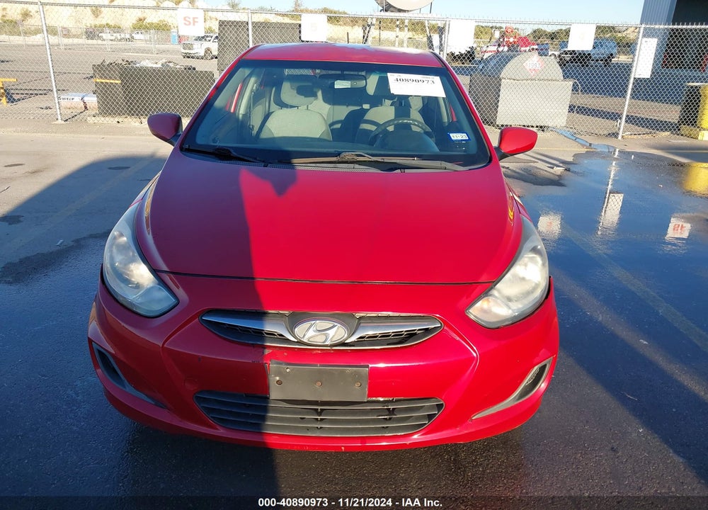 2013 HYUNDAI ACCENT GLS VIN: KMHCT4AE7DU350984