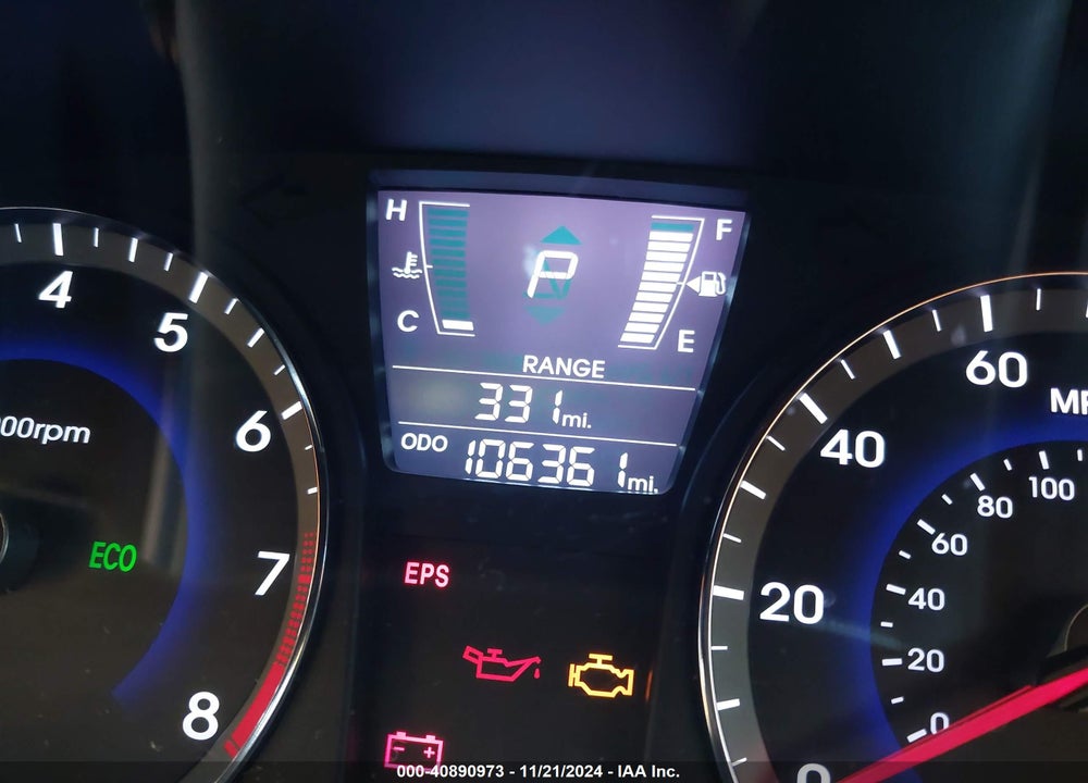 2013 HYUNDAI ACCENT GLS VIN: KMHCT4AE7DU350984