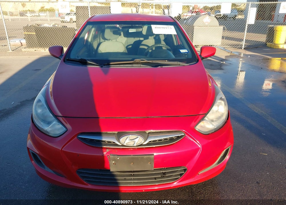 2013 HYUNDAI ACCENT GLS VIN: KMHCT4AE7DU350984