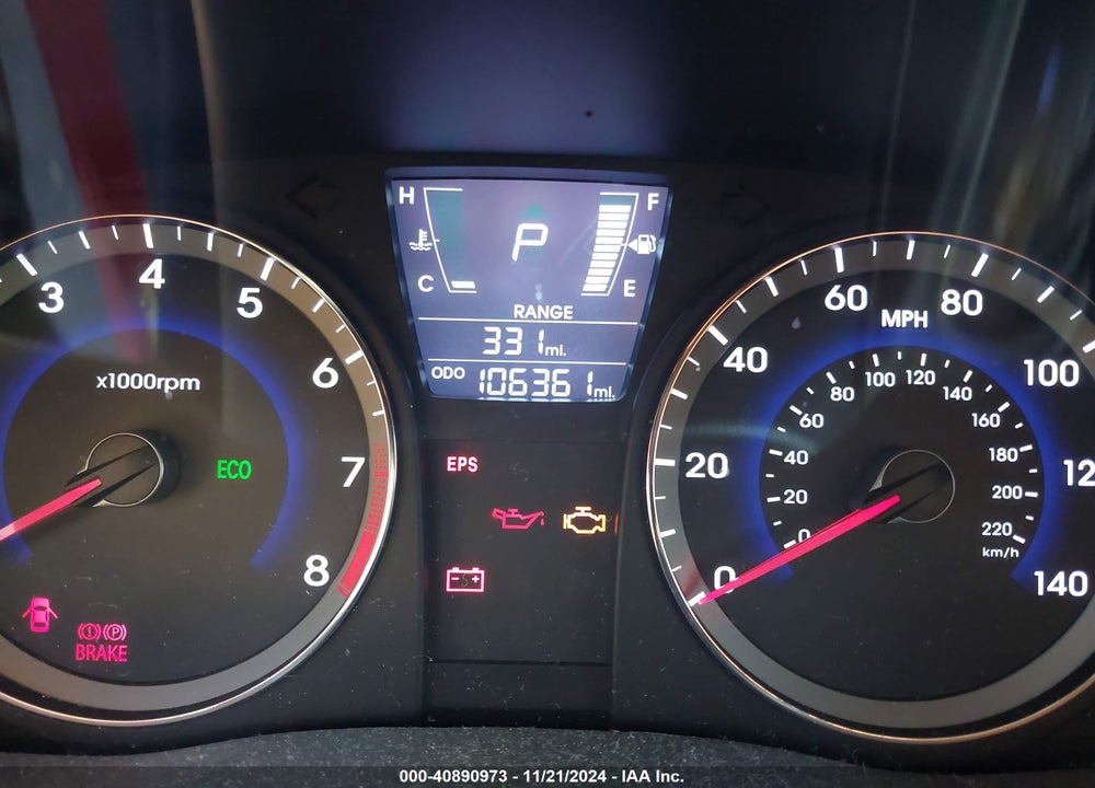2013 HYUNDAI ACCENT GLS VIN: KMHCT4AE7DU350984
