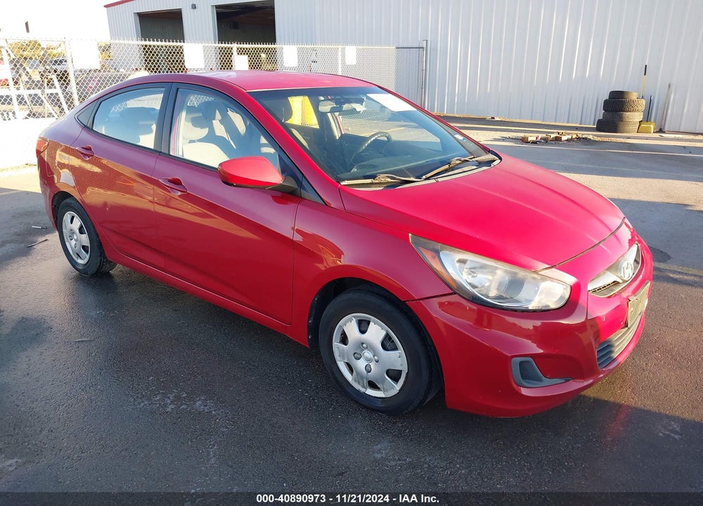 2013 HYUNDAI ACCENT GLS VIN: KMHCT4AE7DU350984