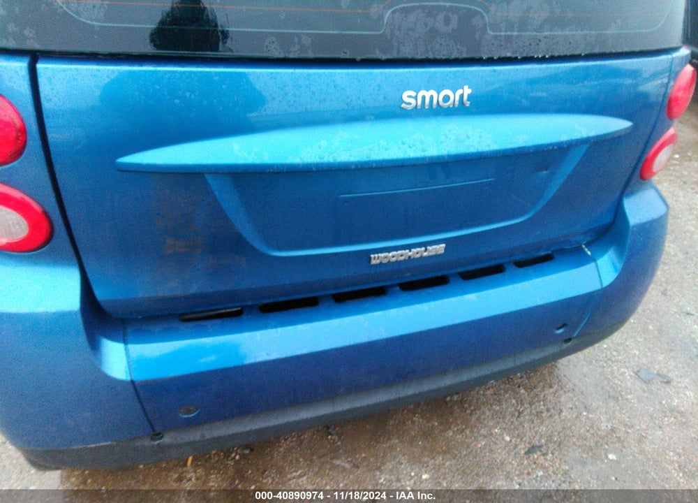 2009 SMART FORTWO BRABUS/PASSION/PURE VIN: WMEEJ31X89K246023