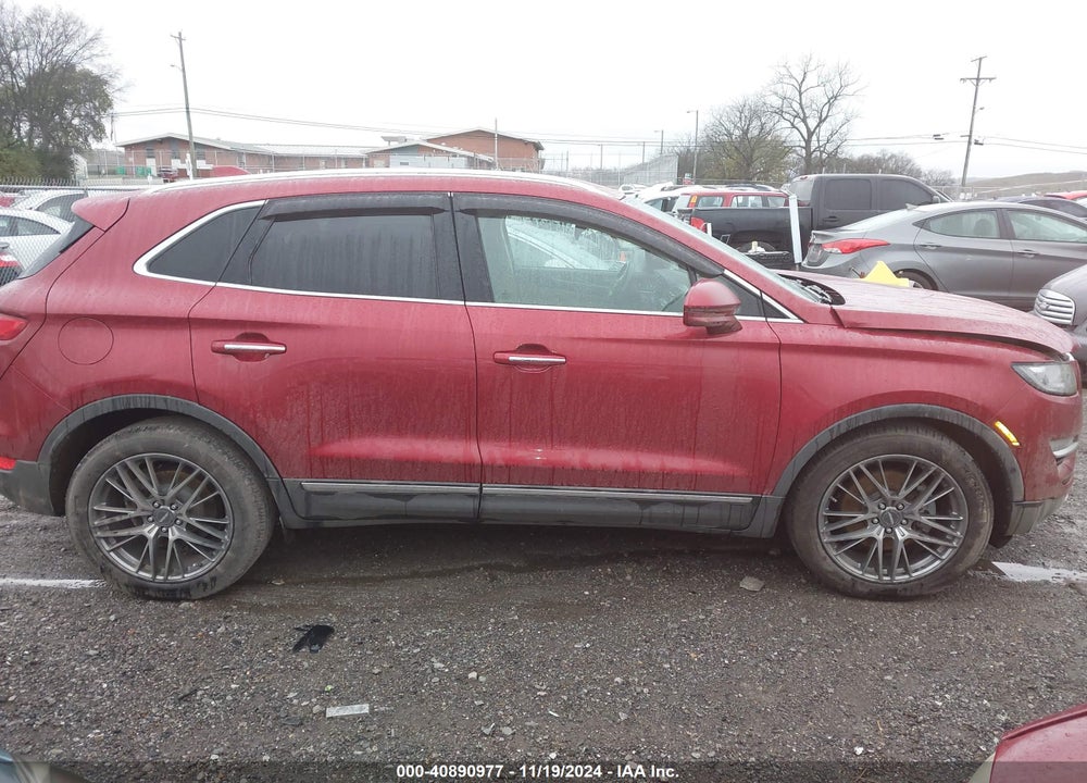 2019 LINCOLN MKC RESERVE VIN: 5LMCJ3C95KUL48516