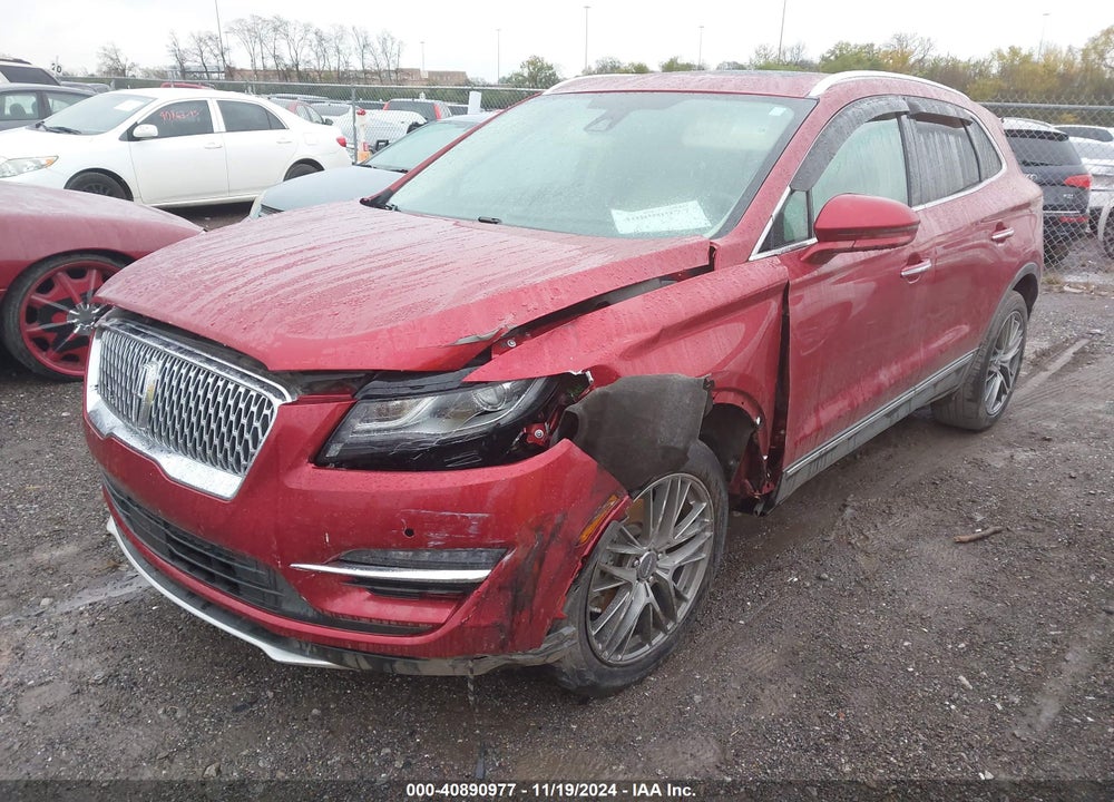2019 LINCOLN MKC RESERVE VIN: 5LMCJ3C95KUL48516