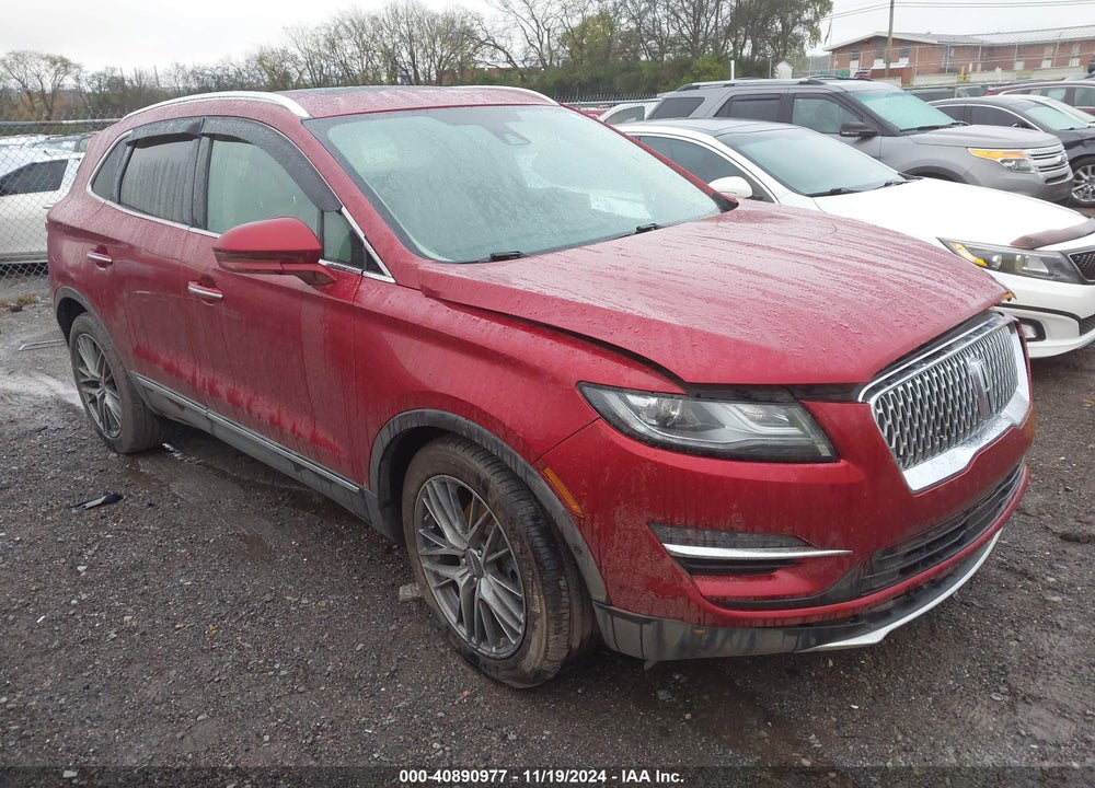 2019 LINCOLN MKC RESERVE VIN: 5LMCJ3C95KUL48516