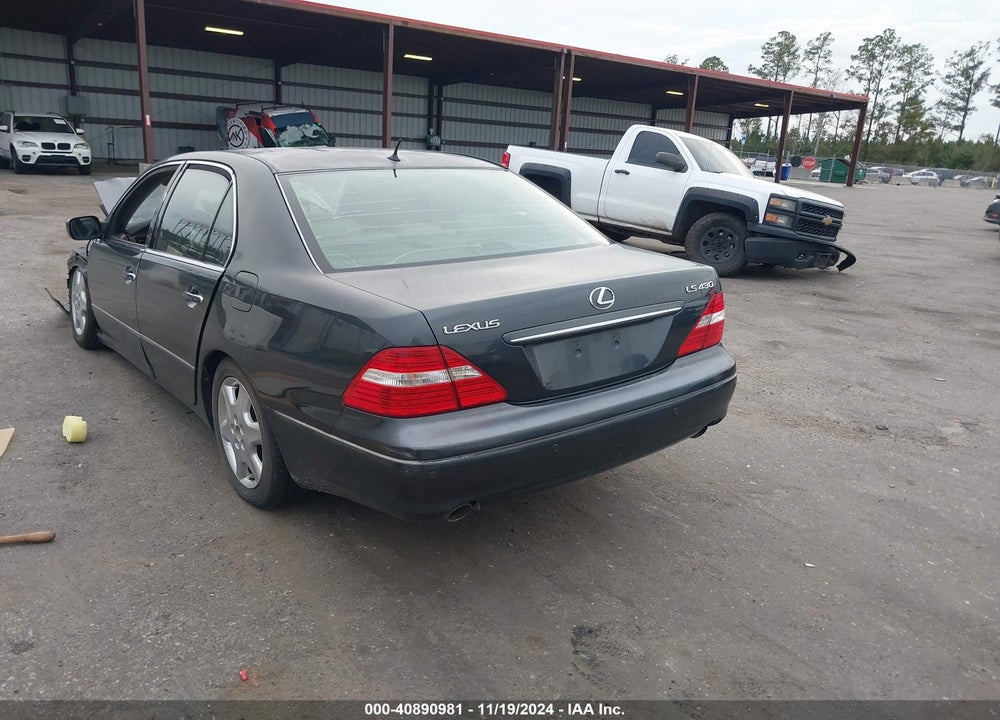 2004 LEXUS LS 430 VIN: JTHBN36F640172514