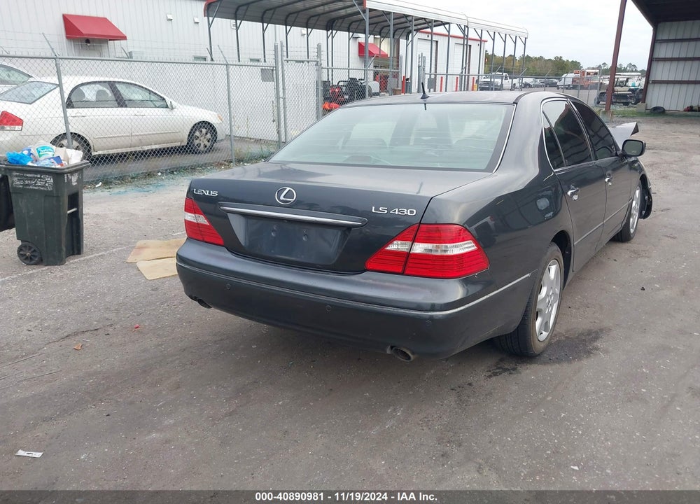 2004 LEXUS LS 430 VIN: JTHBN36F640172514