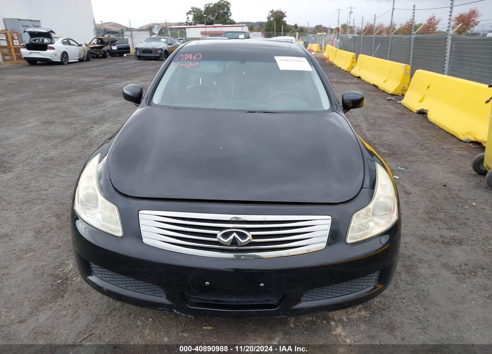 2008 INFINITI G35 JOURNEY VIN: JNKBV61E98M203723