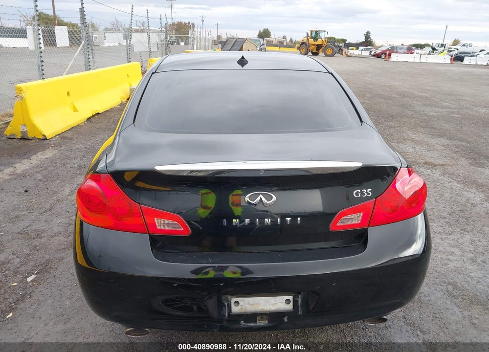 2008 INFINITI G35 JOURNEY VIN: JNKBV61E98M203723