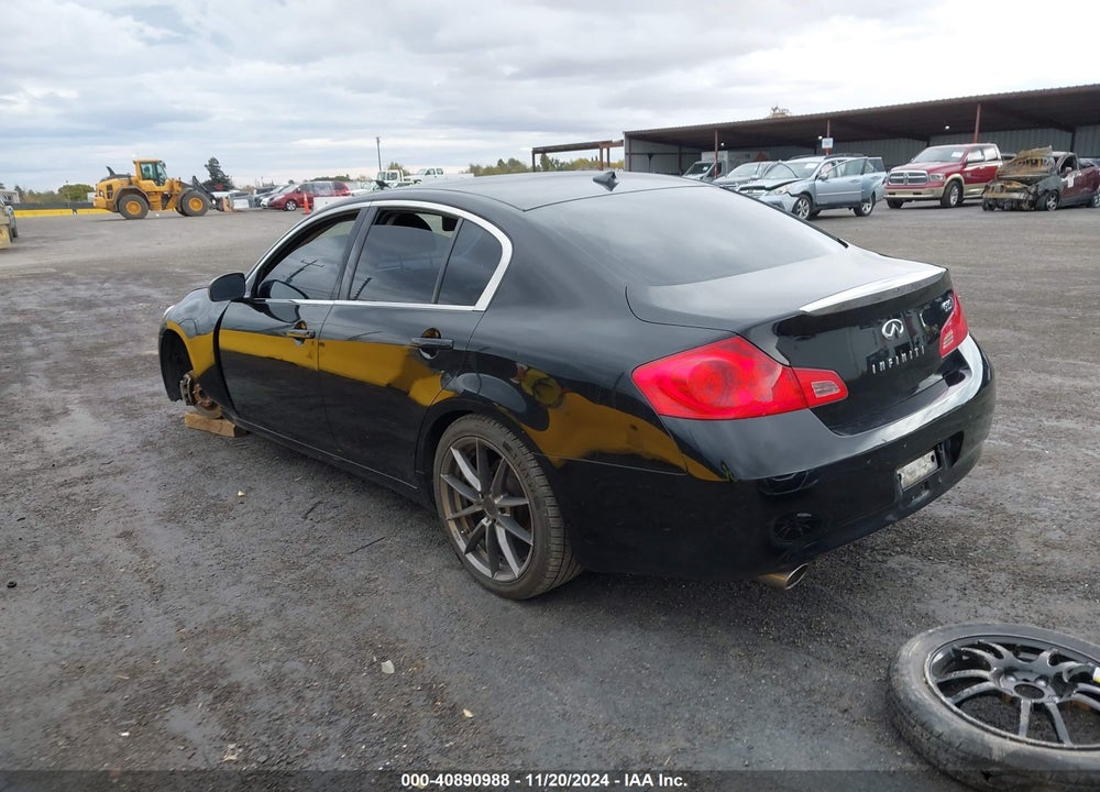 2008 INFINITI G35 JOURNEY VIN: JNKBV61E98M203723