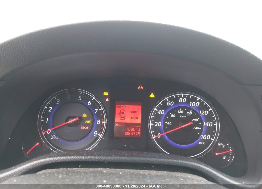 2008 INFINITI G35 JOURNEY VIN: JNKBV61E98M203723