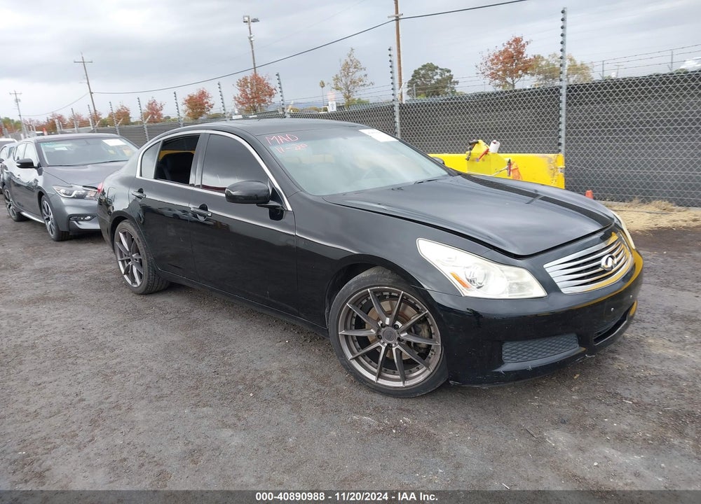 2008 INFINITI G35 JOURNEY VIN: JNKBV61E98M203723