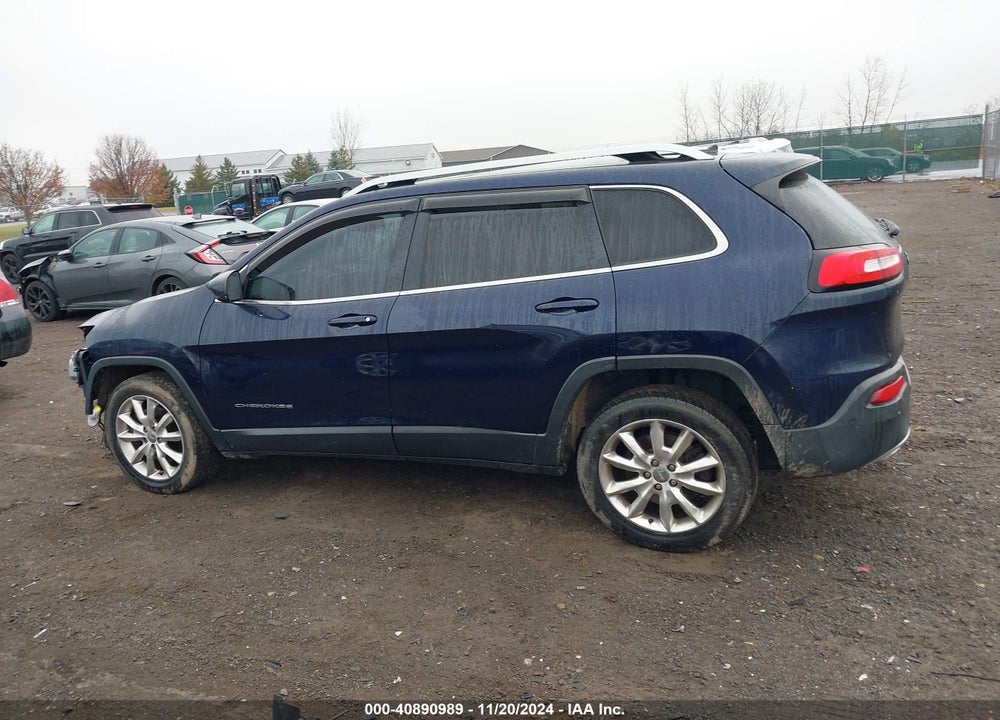 2015 JEEP CHEROKEE LIMITED VIN: 1C4PJLDSXFW585233