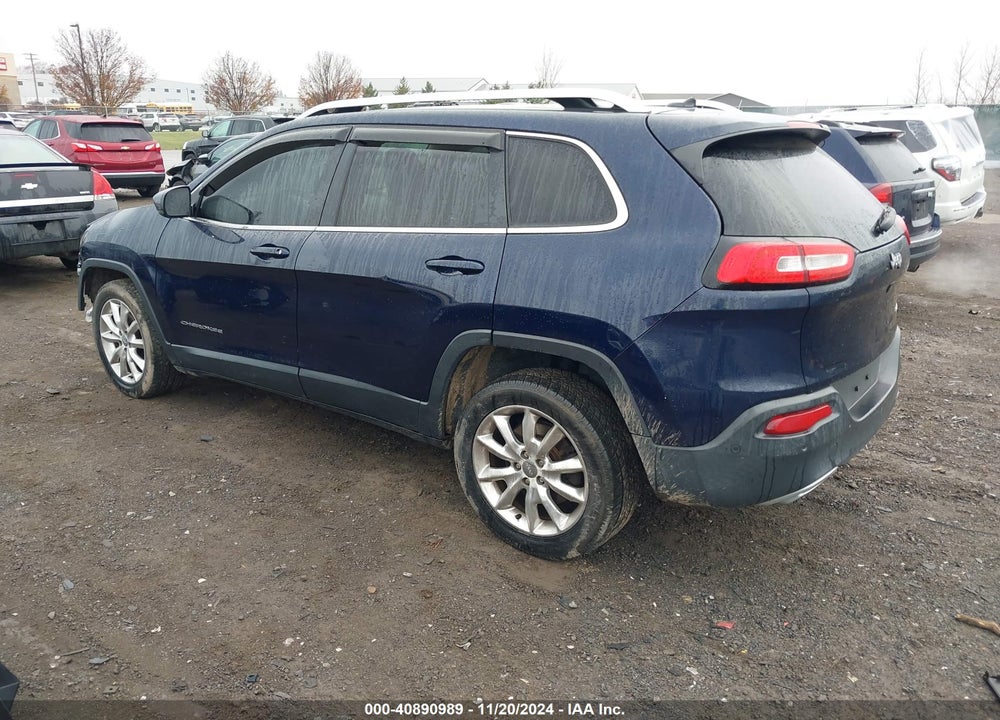 2015 JEEP CHEROKEE LIMITED VIN: 1C4PJLDSXFW585233
