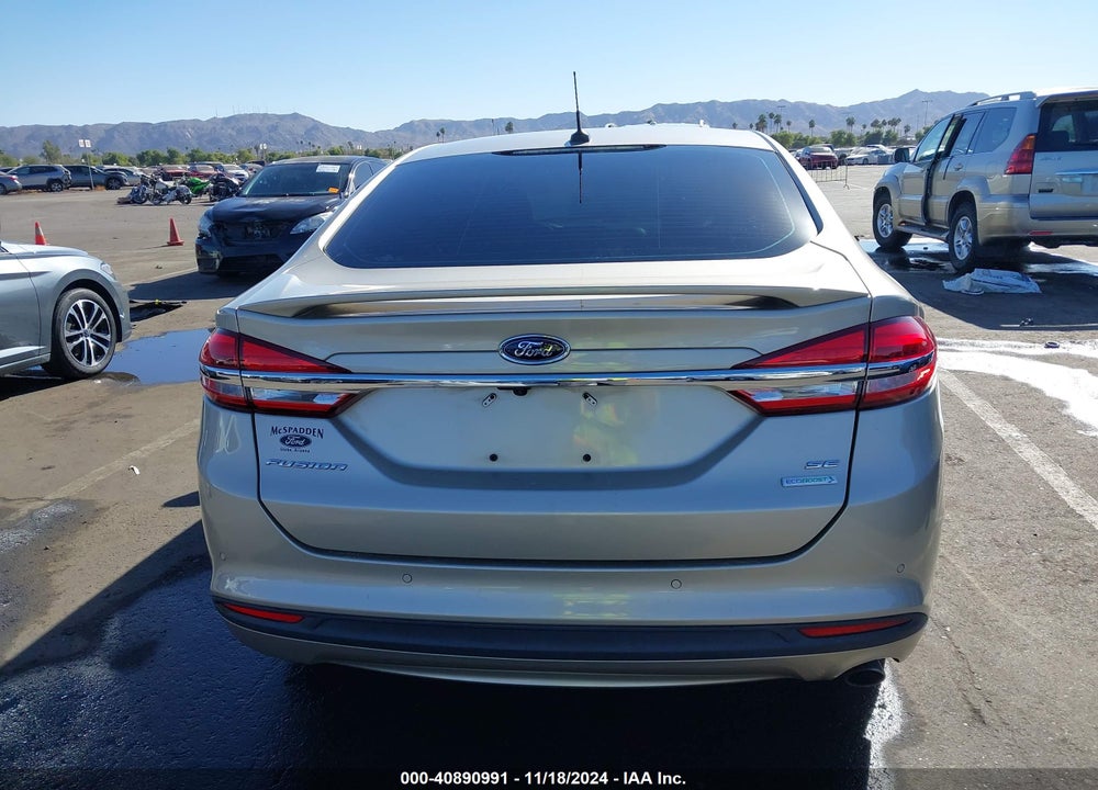 2018 FORD FUSION SE VIN: 3FA6P0HD4JR181253