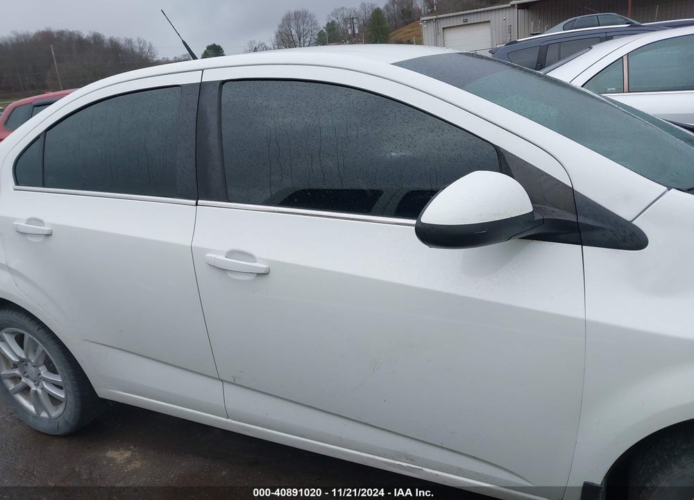 2014 CHEVROLET SONIC LT MANUAL VIN: 1G1JD5SH7E4145280