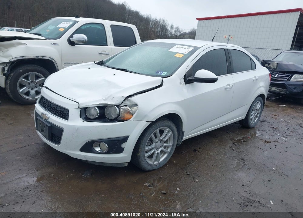 2014 CHEVROLET SONIC LT MANUAL VIN: 1G1JD5SH7E4145280