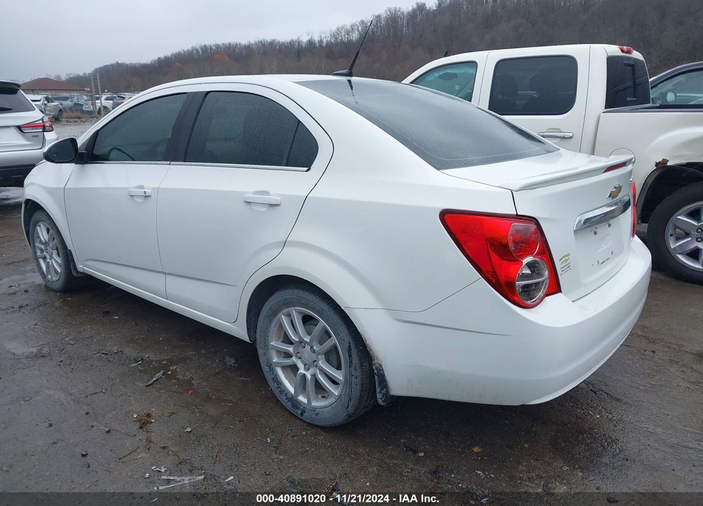 2014 CHEVROLET SONIC LT MANUAL VIN: 1G1JD5SH7E4145280