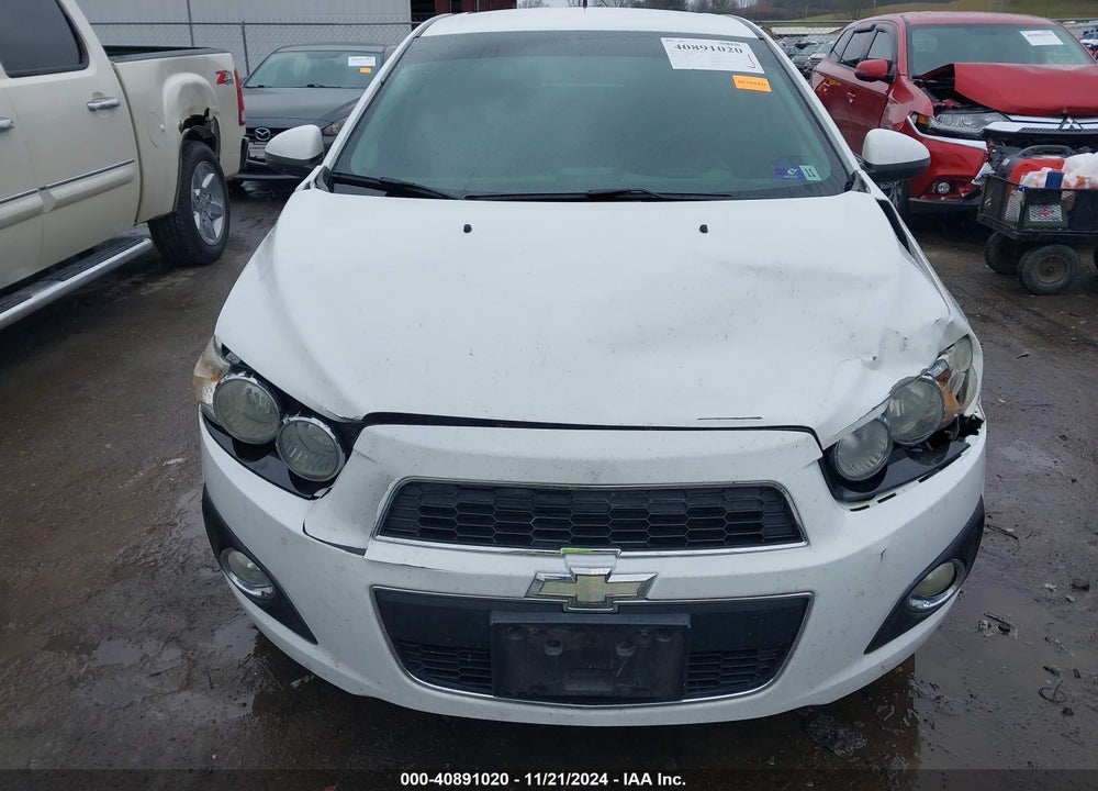 2014 CHEVROLET SONIC LT MANUAL VIN: 1G1JD5SH7E4145280