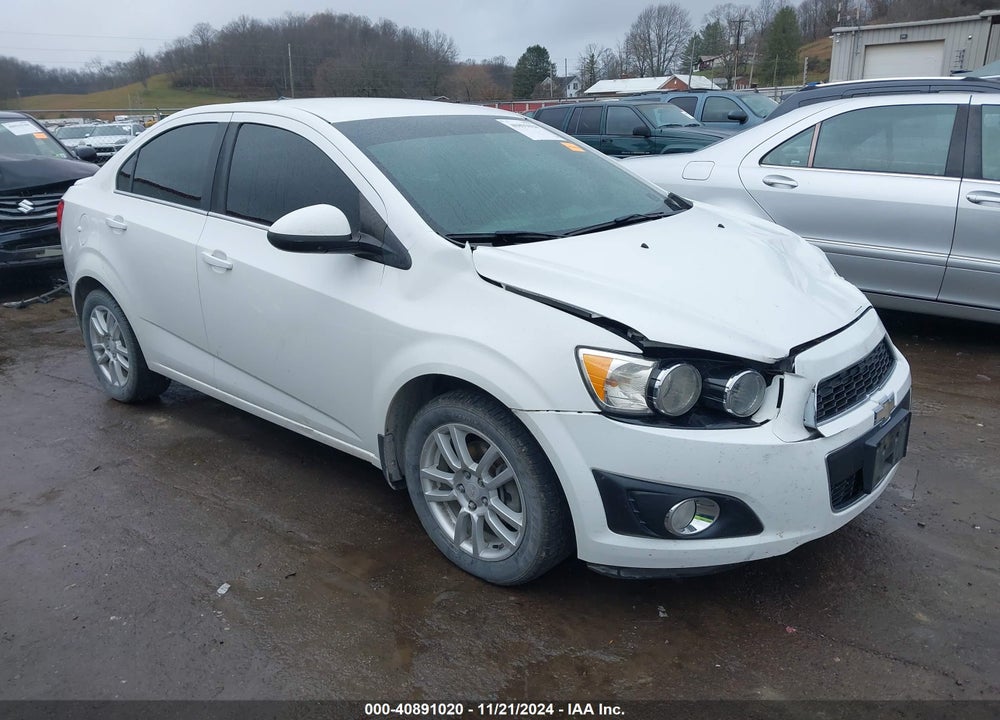 2014 CHEVROLET SONIC LT MANUAL VIN: 1G1JD5SH7E4145280