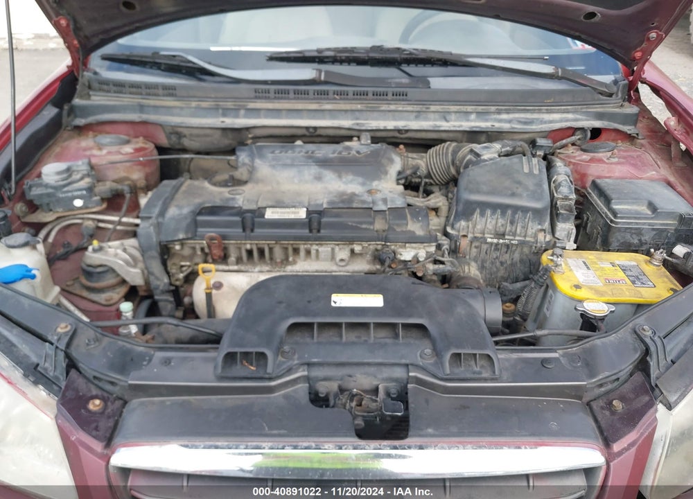 2008 HYUNDAI ELANTRA GLS/SE VIN: KMHDU46D18U300444
