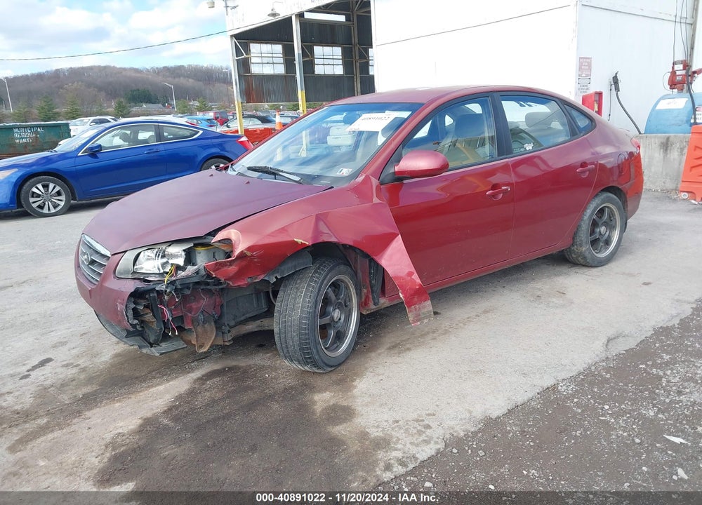 2008 HYUNDAI ELANTRA GLS/SE VIN: KMHDU46D18U300444