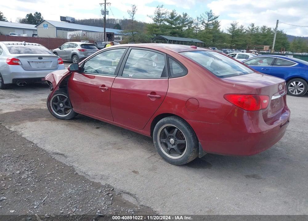 2008 HYUNDAI ELANTRA GLS/SE VIN: KMHDU46D18U300444