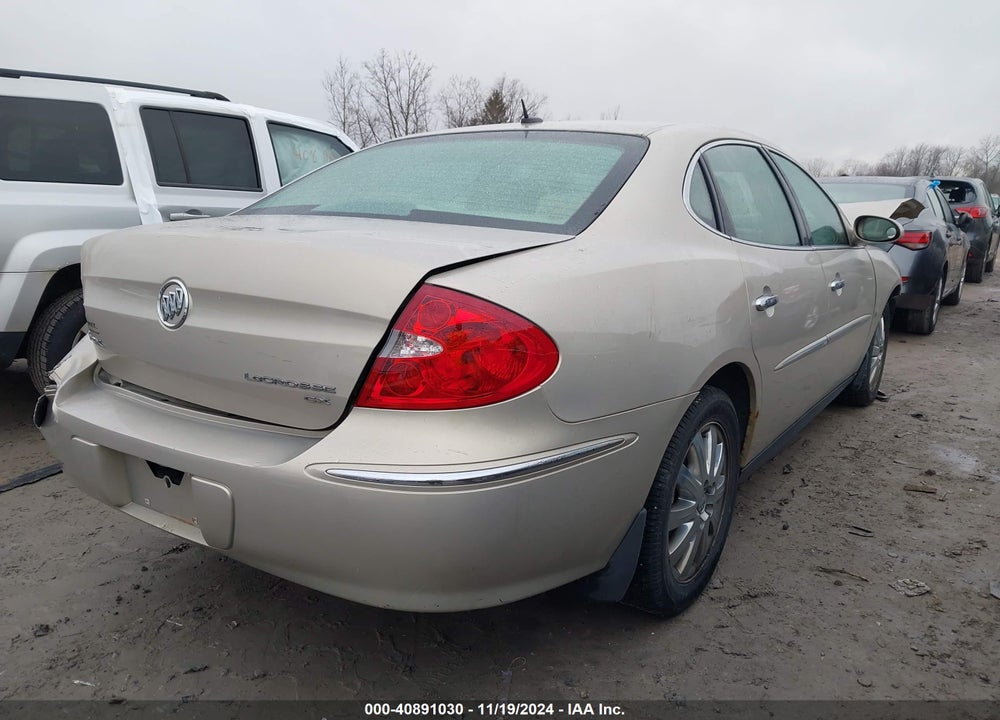 2009 BUICK LACROSSE VIN: 2G4WC582291200539