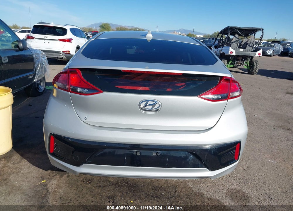 2018 HYUNDAI IONIQ HYBRID BLUE VIN: KMHC65LC2JU066117