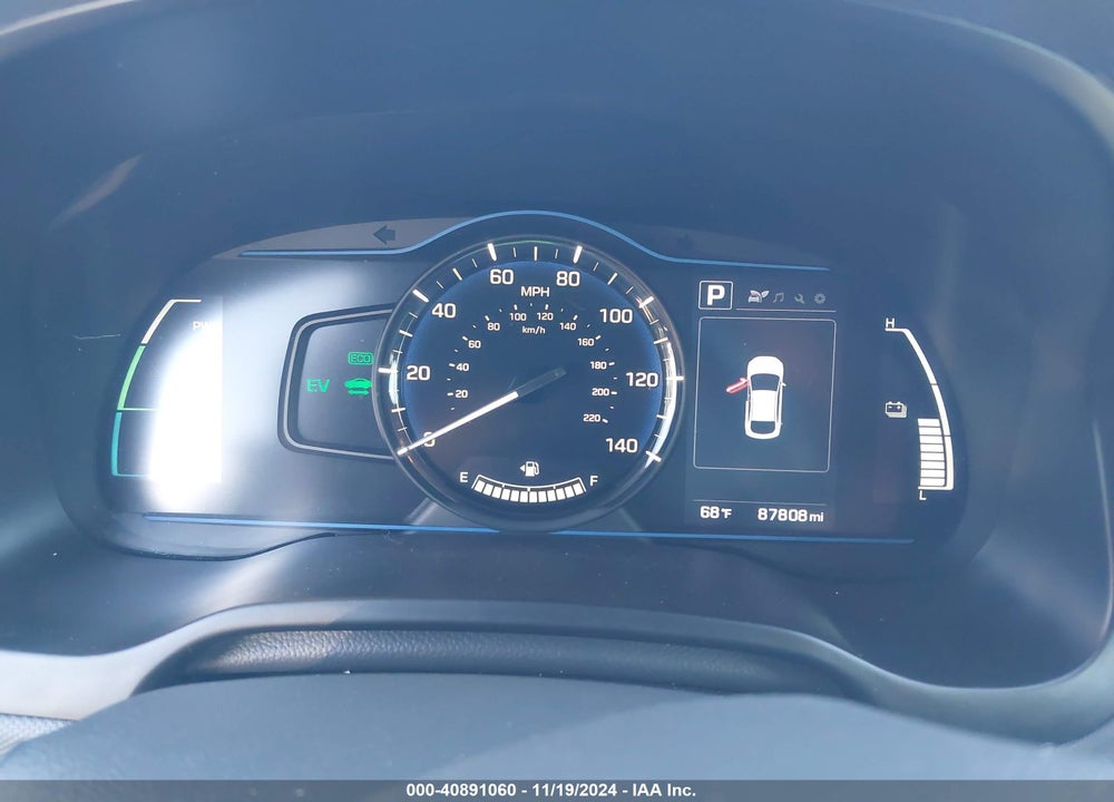 2018 HYUNDAI IONIQ HYBRID BLUE VIN: KMHC65LC2JU066117