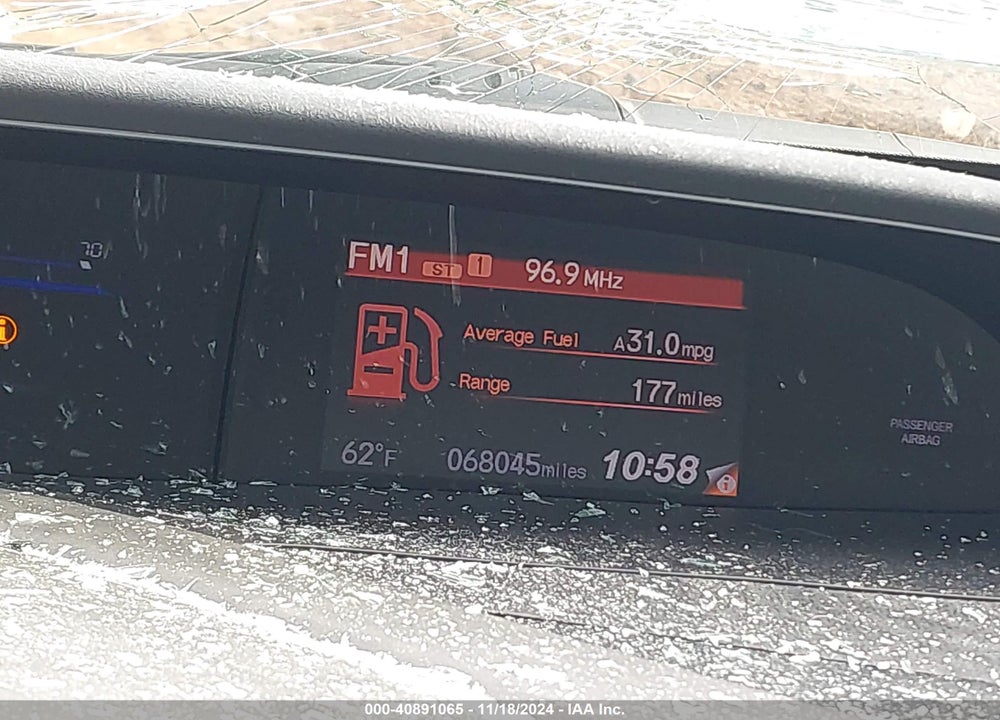 2012 HONDA CIVIC EX-L VIN: 2HGFB2F91CH505505