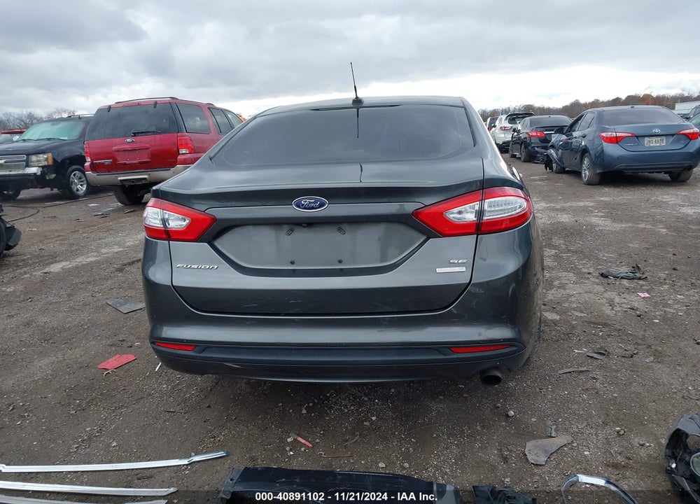 2016 FORD FUSION SE VIN: 1FA6P0HD8G5130558