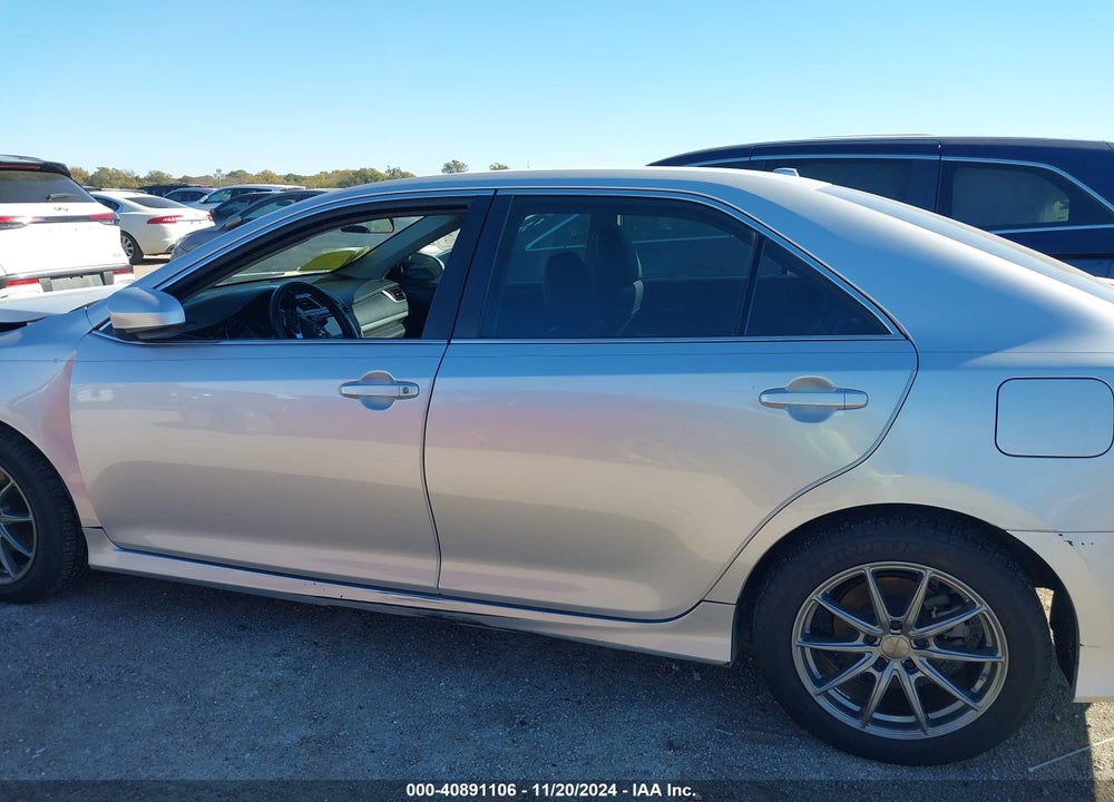 2012 TOYOTA CAMRY SE VIN: 4T1BF1FK2CU074874