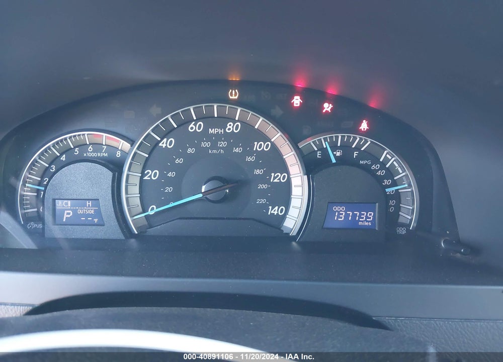 2012 TOYOTA CAMRY SE VIN: 4T1BF1FK2CU074874