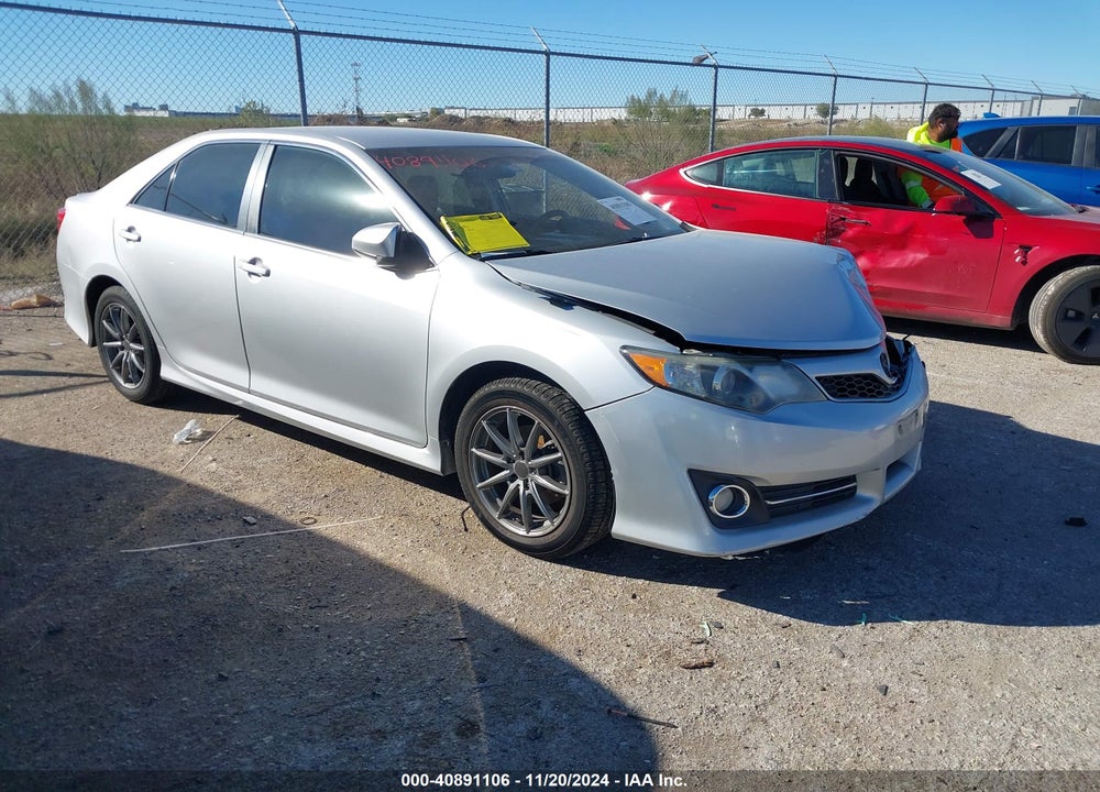 2012 TOYOTA CAMRY SE VIN: 4T1BF1FK2CU074874