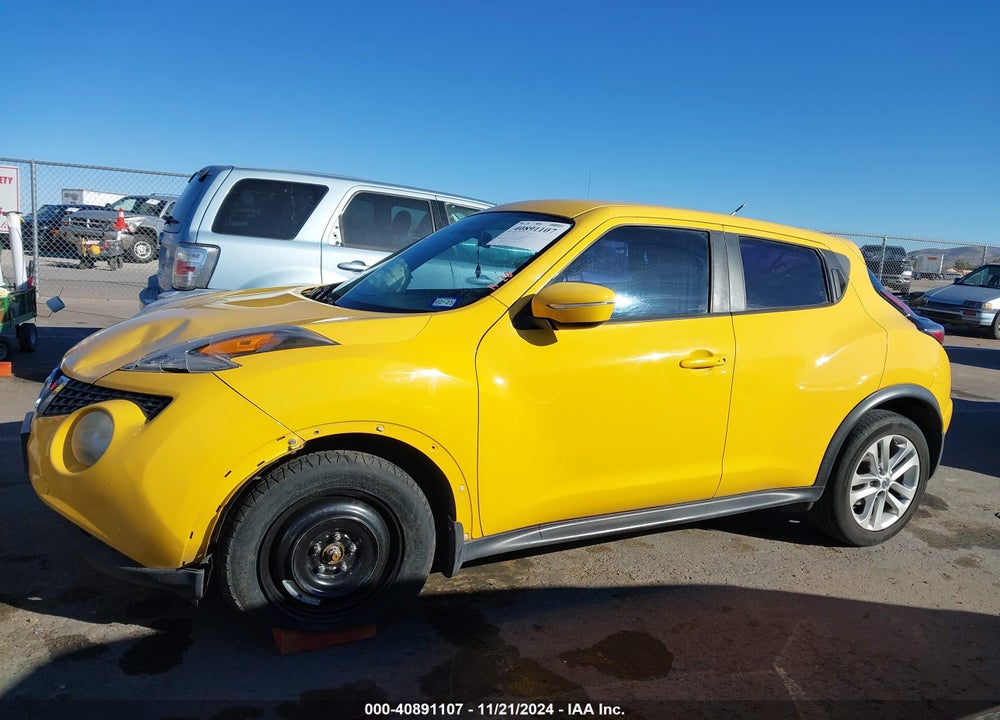 2015 NISSAN JUKE S VIN: JN8AF5MV8FT562763