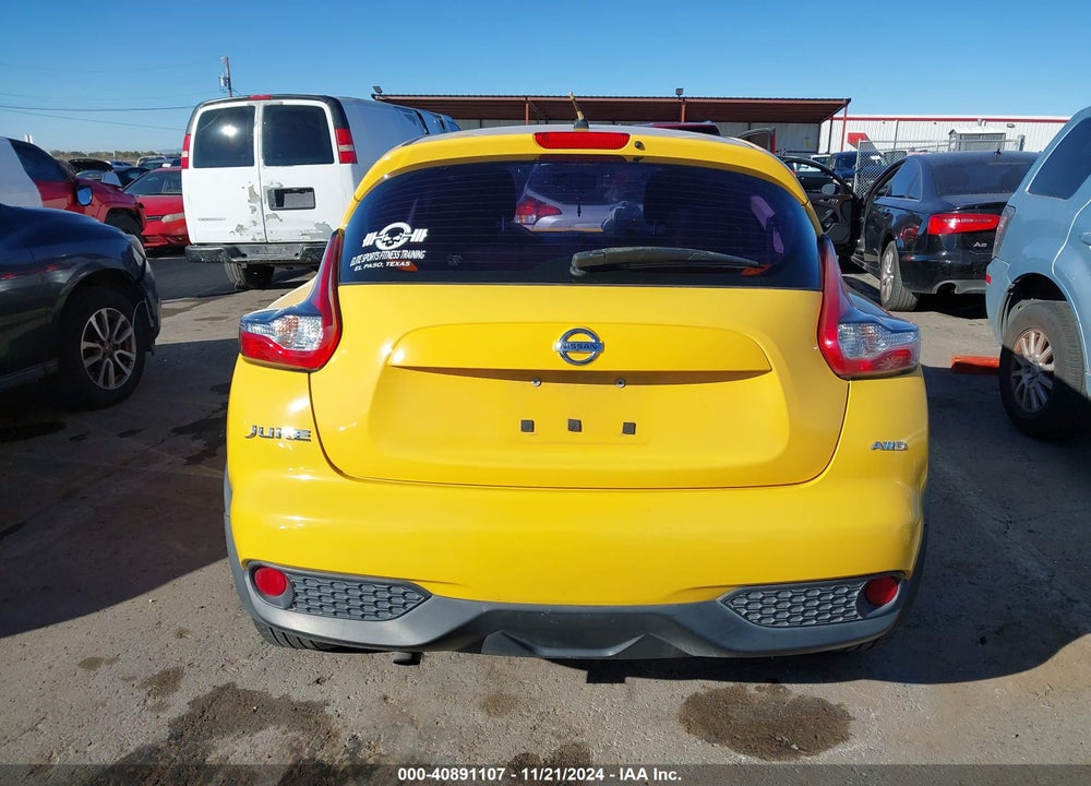 2015 NISSAN JUKE S VIN: JN8AF5MV8FT562763