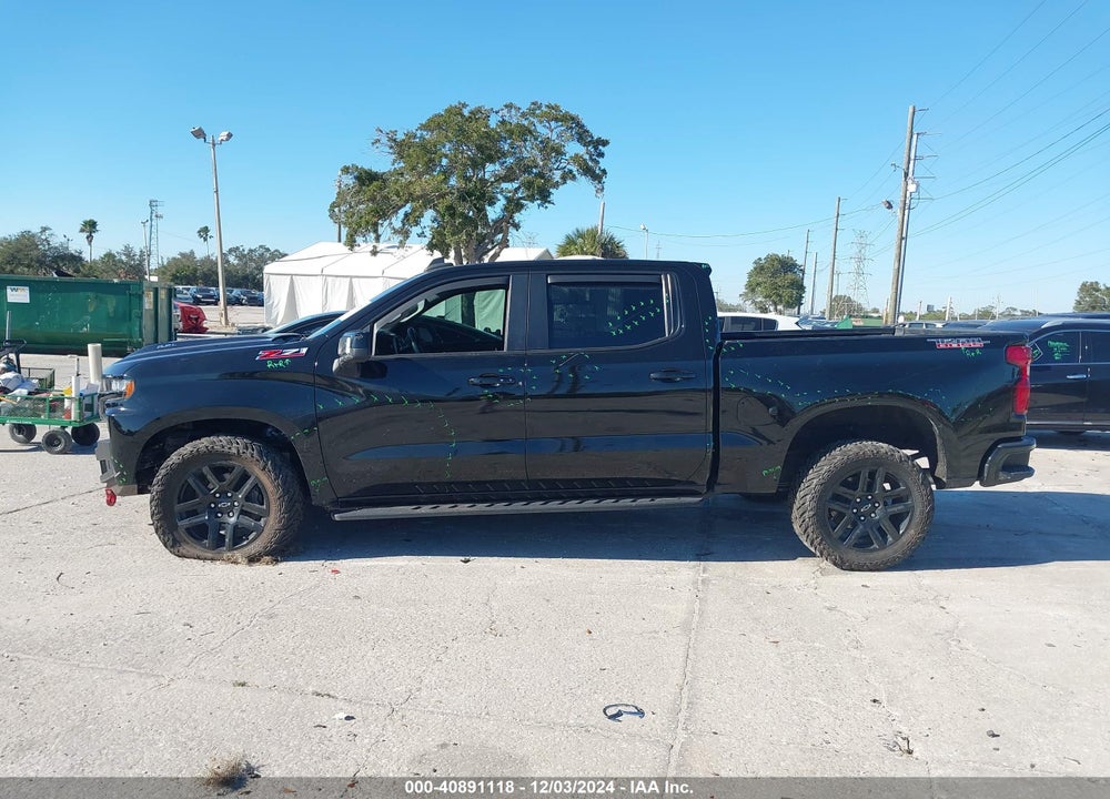 2022 CHEVROLET SILVERADO 1500 LTD 4WD SHORT BED LT TRAIL BOSS VIN: 3GCPYFEL7NG110978