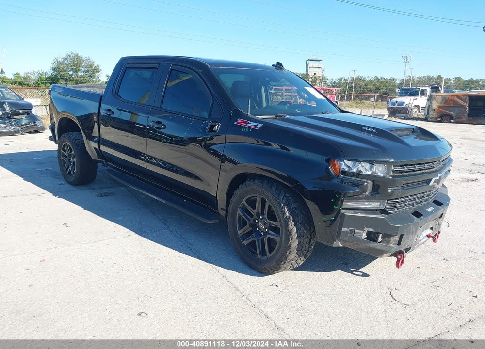 2022 CHEVROLET SILVERADO 1500 LTD 4WD SHORT BED LT TRAIL BOSS VIN: 3GCPYFEL7NG110978