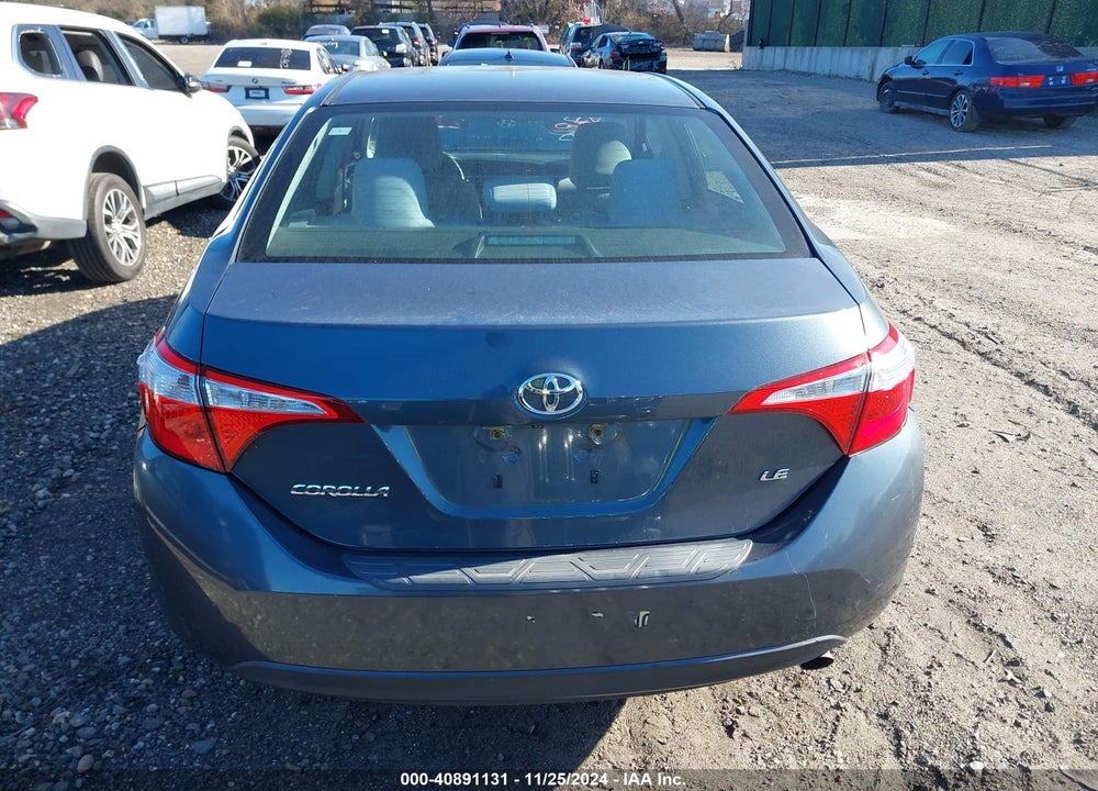 2016 TOYOTA COROLLA VIN: 2T1BURHE4GC499113