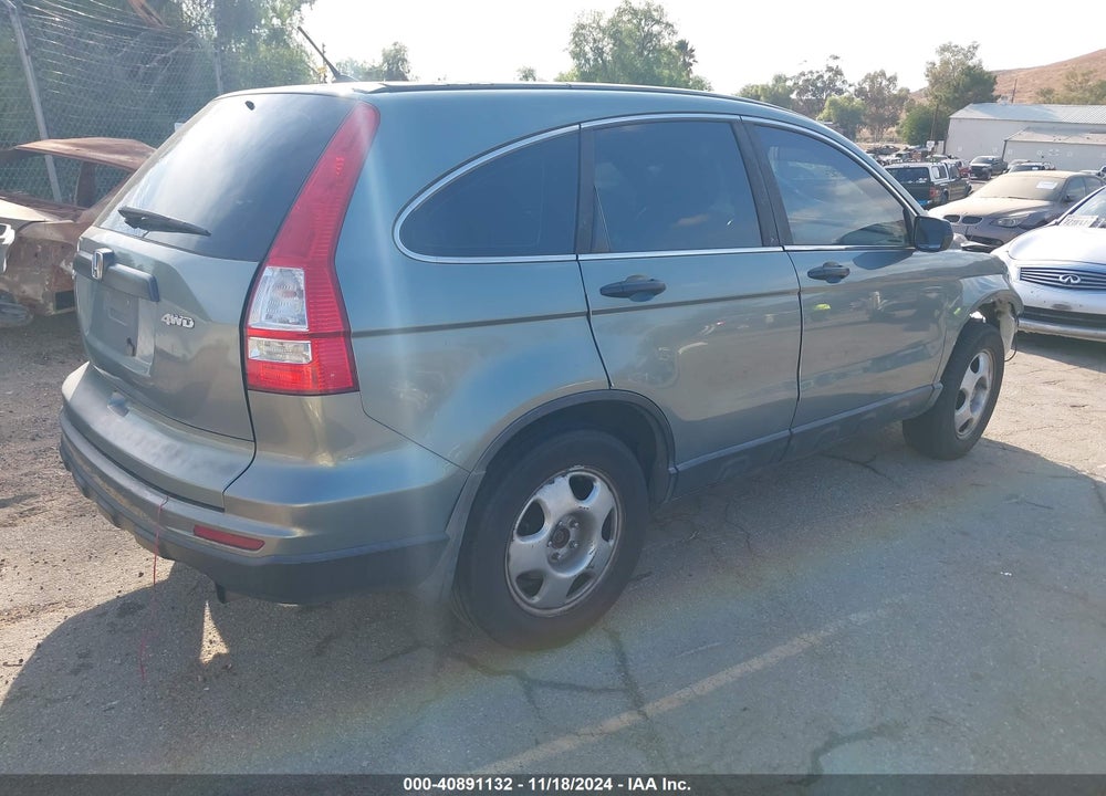2010 HONDA CR-V LX VIN: 5J6RE4H33AL066941