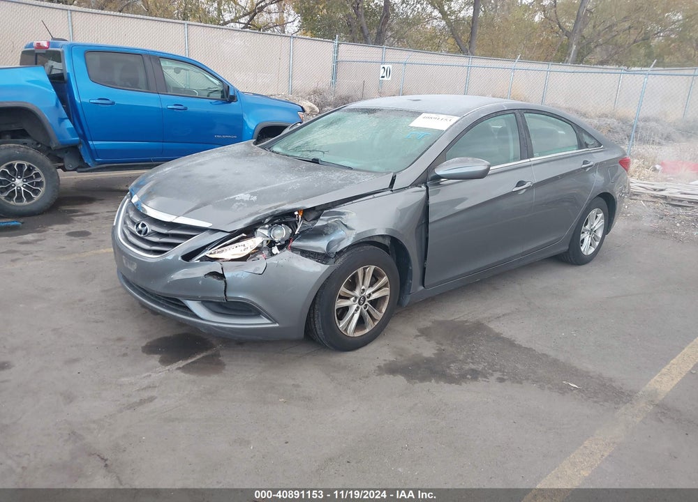 2013 HYUNDAI SONATA GLS VIN: 5NPEB4AC4DH748520